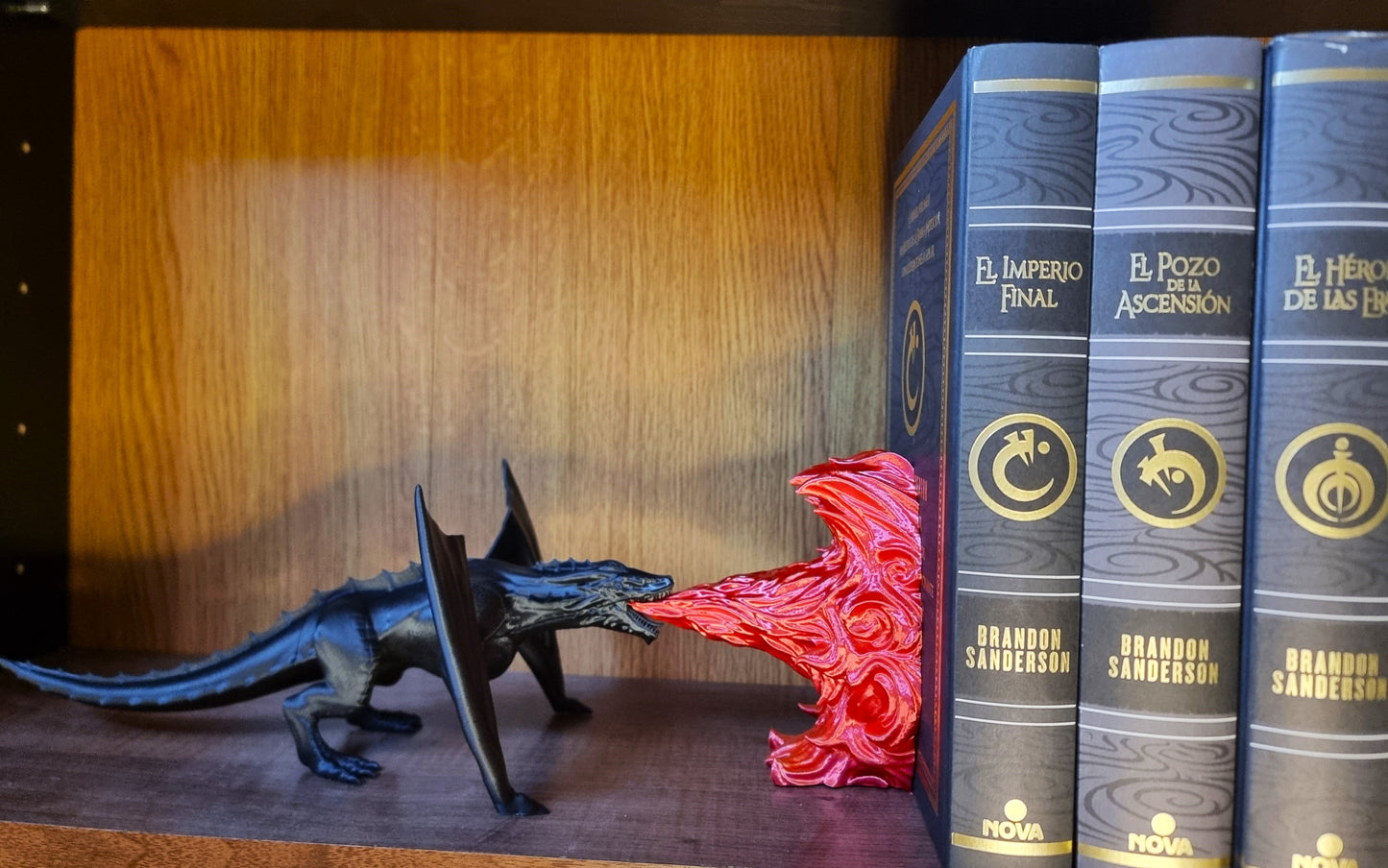 Bookend "Aliento de Dragón"