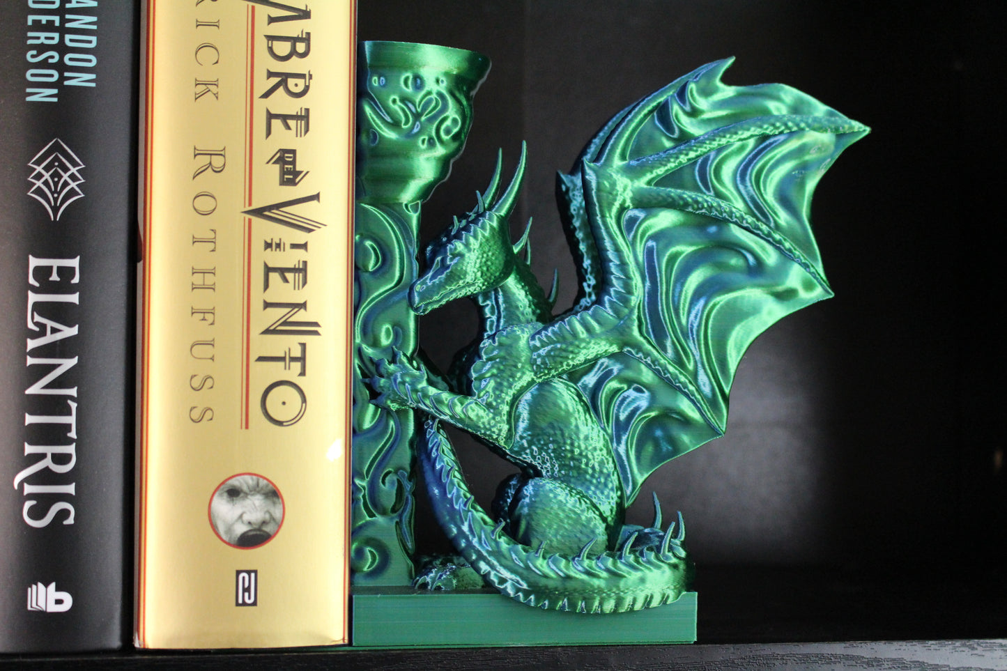 Sujetalibros dragón 3D