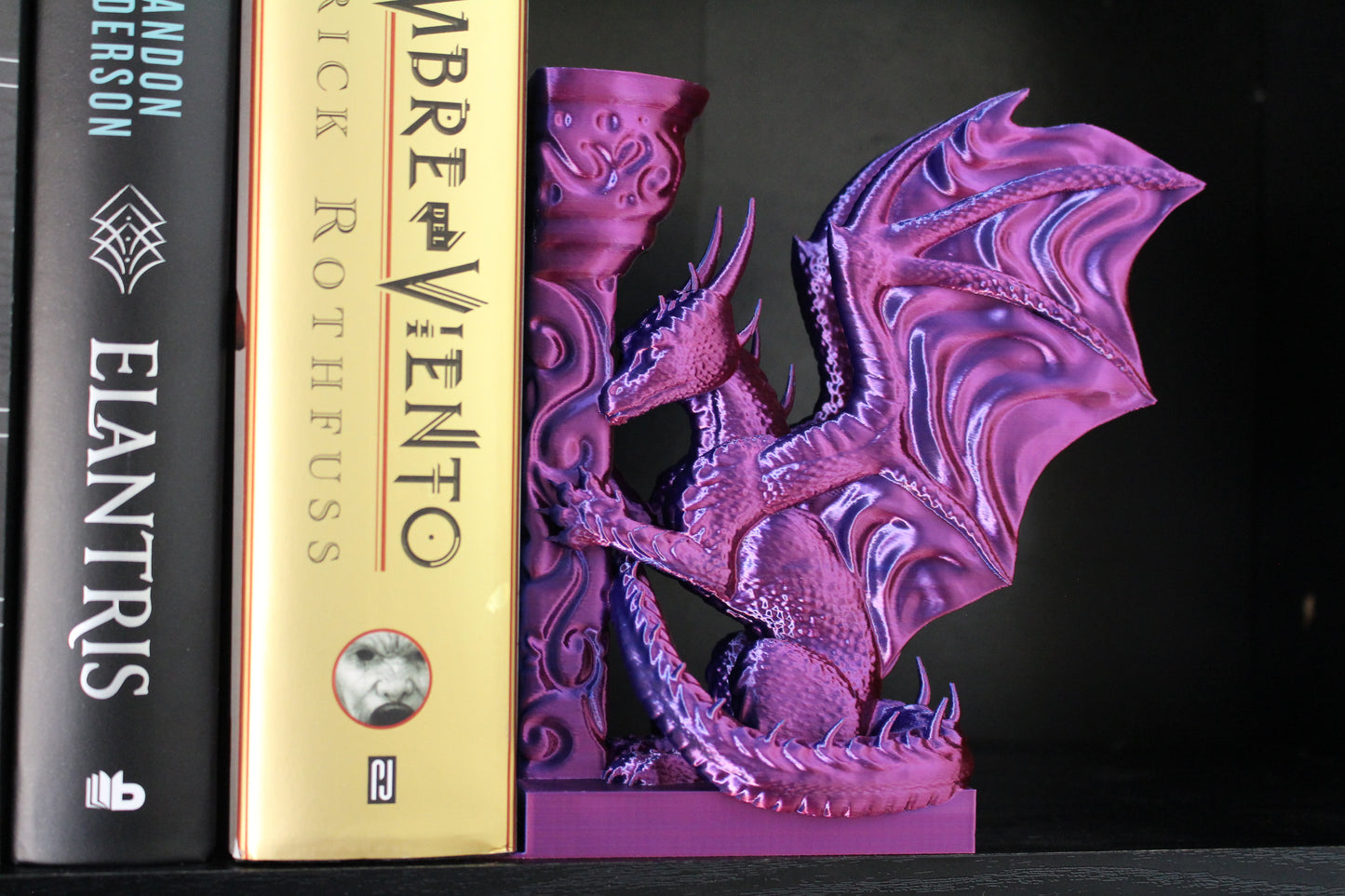 Sujetalibros dragón 3D