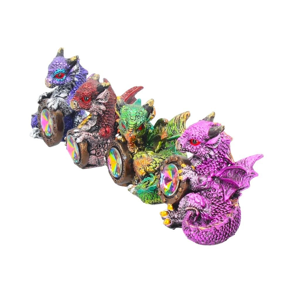 Dragones sabios con cristal