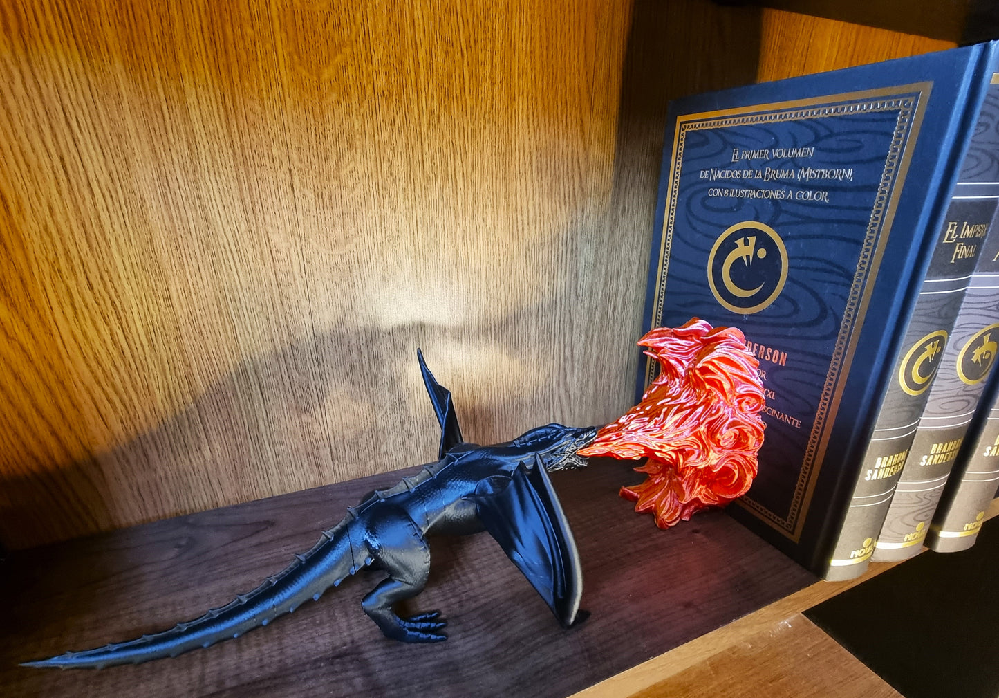 Bookend "Aliento de Dragón"