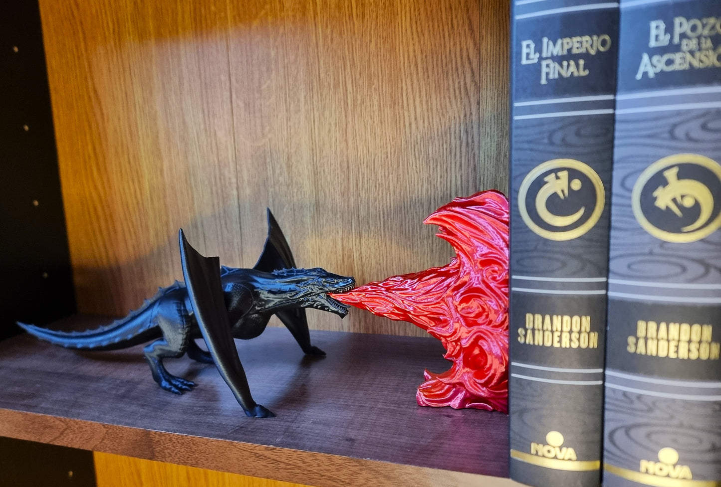 Bookend "Aliento de Dragón"