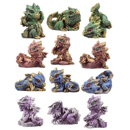 Figuras bebés dragones